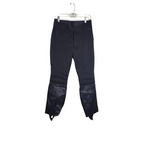 VTG ROFFE JETT BLACK SNOWBOARD SK PANTS 4160 STIRRUP  BOTTOMS Sz 32